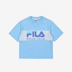 Fila Heritage Blocked - Poikien Poolopaita - Sininen | FI-52271